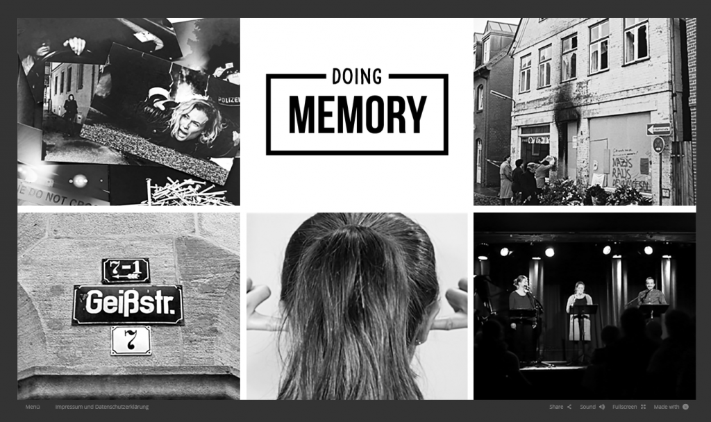 Klynt documentary Doing Memory